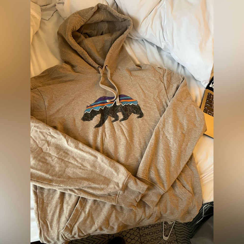 Patagonia hoodie.